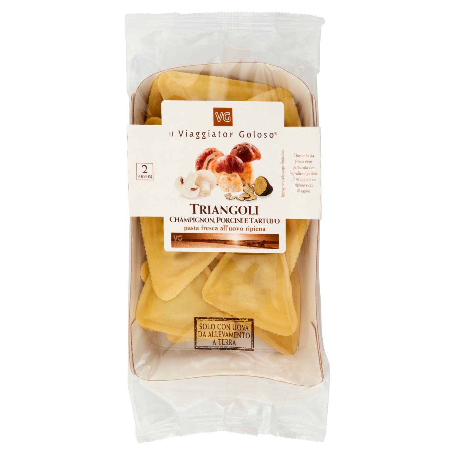 Triangoli con Porcini e Tartufo il Viaggiator Goloso